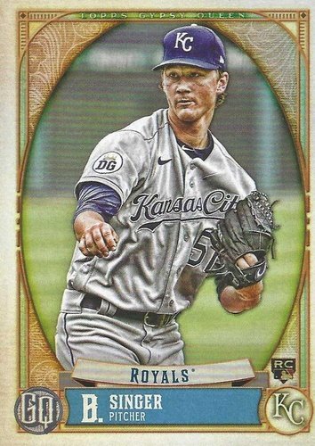 #232 Brady Singer - Kansas City Royals - 2021 Topps Gypsy Queen Baseball