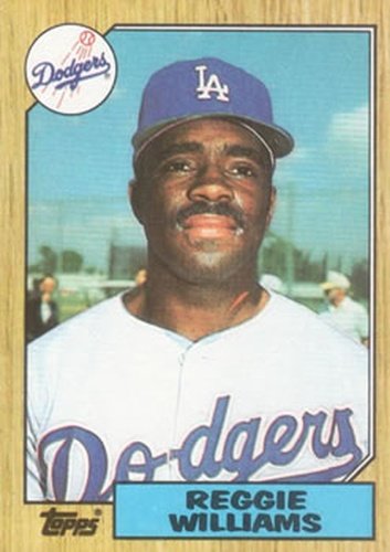 #232 Reggie Williams - Los Angeles Dodgers - 1987 Topps Baseball