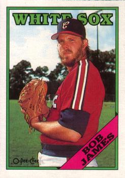 #232 Bob James - Chicago White Sox - 1988 O-Pee-Chee Baseball