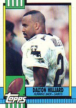 #232 Dalton Hilliard - New Orleans Saints - 1990 Topps Football