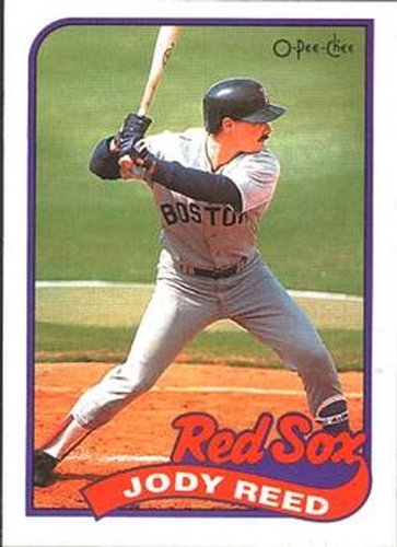 #232 Jody Reed - Boston Red Sox - 1989 O-Pee-Chee Baseball