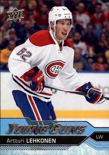 #232 Artturi Lehkonen - Montreal Canadiens - 2016-17 Upper Deck Hockey