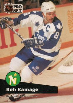 #232 Rob Ramage - 1991-92 Pro Set Hockey