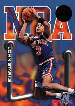 #232 John Starks / Tim Legler - New York Knicks / Omaha Racers - 1995-96 Hoops Basketball