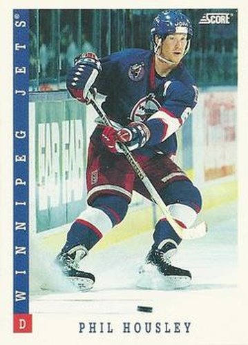 #232 Phil Housley - Winnipeg Jets - 1993-94 Score Canadian Hockey