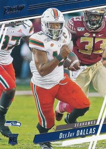 #232 DeeJay Dallas - Seattle Seahawks - 2020 Panini Prestige Football