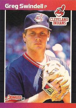 #232 Greg Swindell - Cleveland Indians - 1989 Donruss Baseball