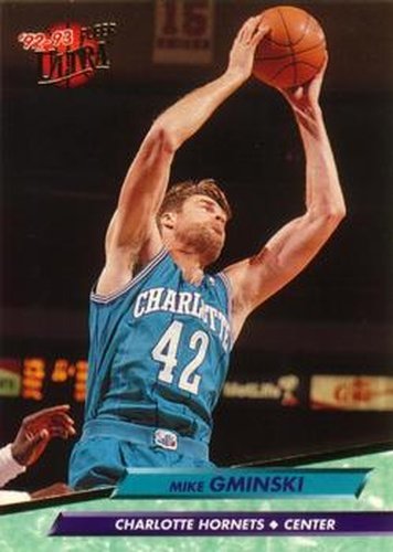 #232 Mike Gminski - Charlotte Hornets - 1992-93 Ultra Basketball