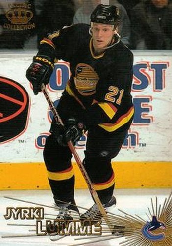 #232 Jyrki Lumme - Vancouver Canucks - 1997-98 Pacific Crown Hockey