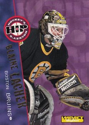#232 Blaine Lacher - Boston Bruins - 1995-96 SkyBox Impact Hockey