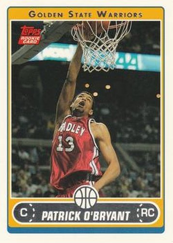 #232 Patrick O'Bryant - Golden State Warriors - 2006-07 Topps Basketball