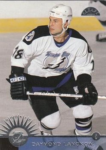 #232 Daymond Langkow - Tampa Bay Lightning - 1996-97 Leaf Hockey