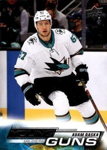 #232 Adam Raska - San Jose Sharks - 2022-23 Upper Deck Hockey