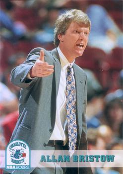 #232 Allan Bristow - Charlotte Hornets - 1993-94 Hoops Basketball