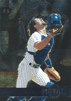 #232 Brad Ausmus - San Diego Padres - 1996 Metal Universe Baseball