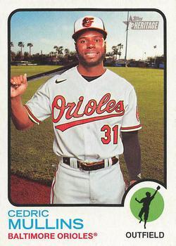 #232 Cedric Mullins - Baltimore Orioles - 2022 Topps Heritage Baseball