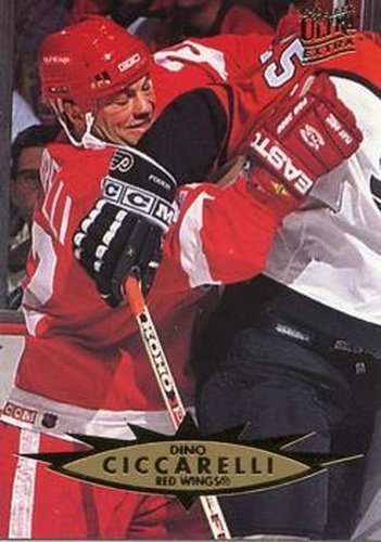 #232 Dino Ciccarelli - Detroit Red Wings - 1995-96 Ultra Hockey