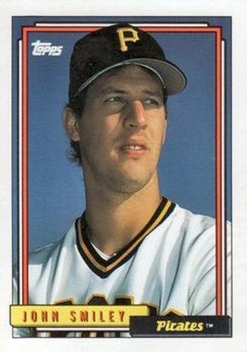 #232 John Smiley - Pittsburgh Pirates - 1992 Topps Baseball
