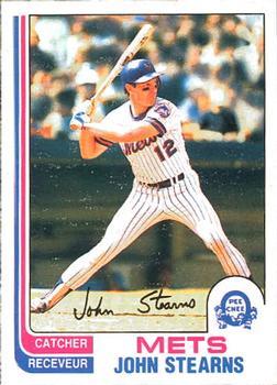 #232 John Stearns - New York Mets - 1982 O-Pee-Chee Baseball