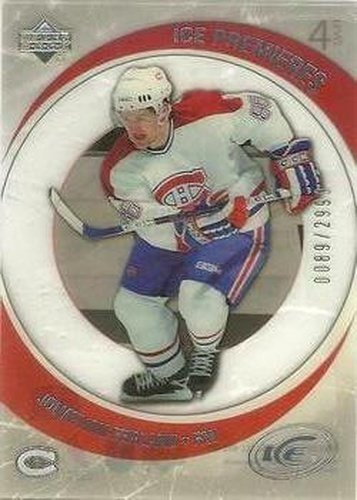 #232 Jonathan Ferland - Montreal Canadiens - 2005-06 Upper Deck Ice Hockey