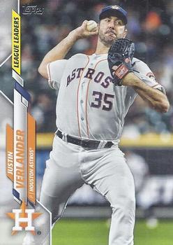 #232 Justin Verlander - Houston Astros - 2020 Topps Baseball