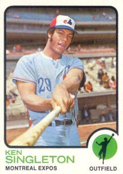 #232 Ken Singleton - Montreal Expos - 1973 Topps Baseball