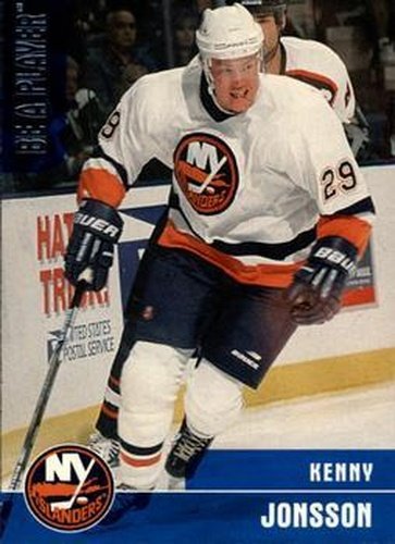 #232 Kenny Jonsson - New York Islanders - 1999-00 Be a Player Memorabilia Hockey