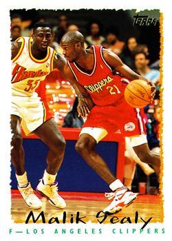 #232 Malik Sealy - Los Angeles Clippers - 1994-95 Topps Basketball