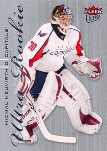 #232 Michal Neuvirth - Washington Capitals - 2009-10 Ultra Hockey