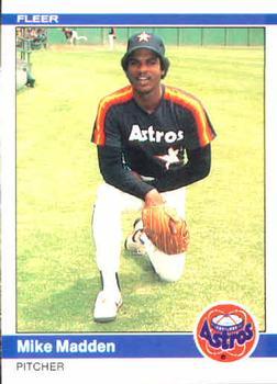 #232 Mike Madden - Houston Astros - 1984 Fleer Baseball