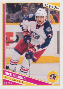 #232 Nick Foligno - Columbus Blue Jackets - 2013-14 O-Pee-Chee Hockey