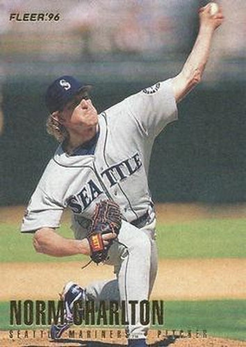 #232 Norm Charlton - Seattle Mariners - 1996 Fleer Baseball