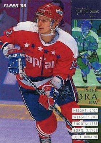 #232 Peter Bondra - Washington Capitals - 1994-95 Fleer Hockey