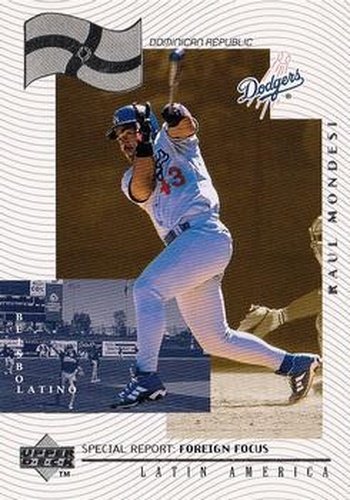#232 Raul Mondesi - Los Angeles Dodgers - 1999 Upper Deck Baseball