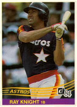 #232 Ray Knight - Houston Astros - 1984 Donruss Baseball