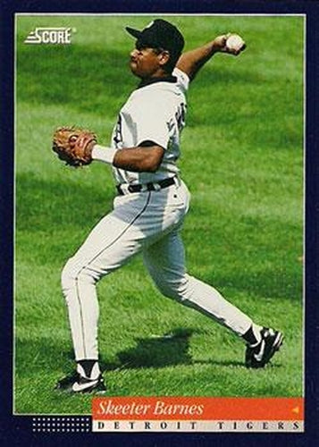 #232 Skeeter Barnes - Detroit Tigers -1994 Score Baseball