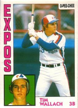 #232 Tim Wallach - Montreal Expos - 1984 O-Pee-Chee Baseball
