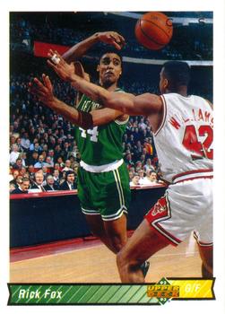 #232 Rick Fox - Boston Celtics - 1992-93 Upper Deck Basketball