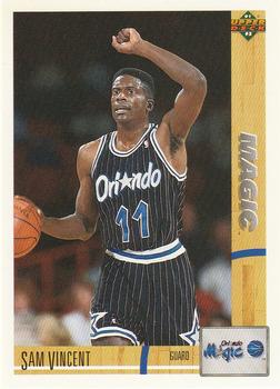 #232 Sam Vincent - Orlando Magic - 1991-92 Upper Deck Basketball