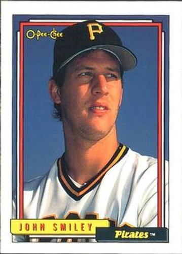 #232 John Smiley - Pittsburgh Pirates - 1992 O-Pee-Chee Baseball