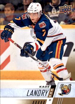#232 Kade Landry - Barrie Colts - 2017-18 Upper Deck CHL Hockey