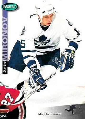 #232 Dmitri Mironov - Toronto Maple Leafs - 1994-95 Parkhurst Hockey