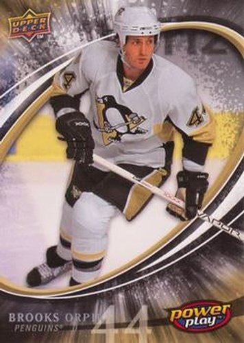 #232 Brooks Orpik - Pittsburgh Penguins - 2008-09 Upper Deck Power Play Box Set Hockey