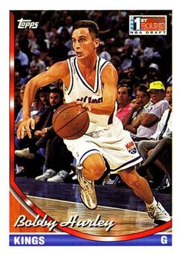 #232 Bobby Hurley - Sacramento Kings - 1993-94 Topps Basketball