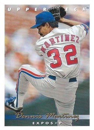 #232 Dennis Martinez - Montreal Expos - 1993 Upper Deck Baseball