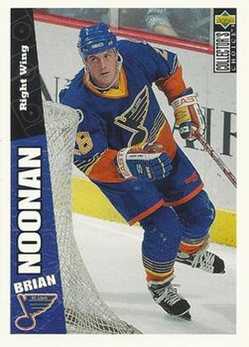 #232 Brian Noonan - St. Louis Blues - 1996-97 Collector's Choice Hockey