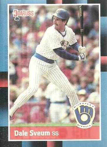 #232 Dale Sveum - Milwaukee Brewers - 1988 Donruss Baseball