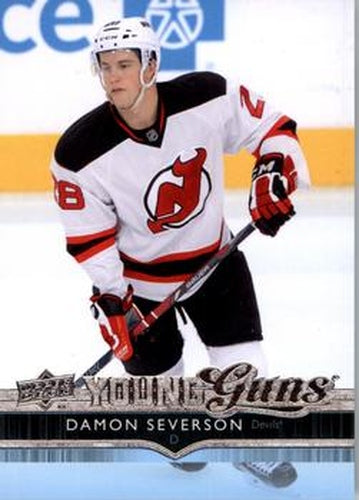#232 Damon Severson - New Jersey Devils - 2014-15 Upper Deck Hockey