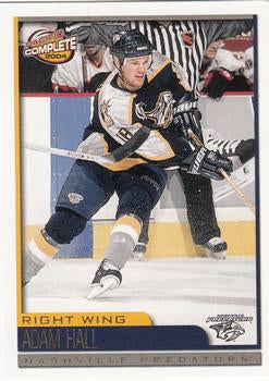 #233 Adam Hall - Nashville Predators - 2003-04 Pacific Complete Hockey