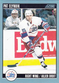 #233 Pat Elynuik - Winnipeg Jets - 1992-93 Score Canadian Hockey